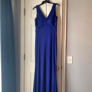 Floor length ball gown